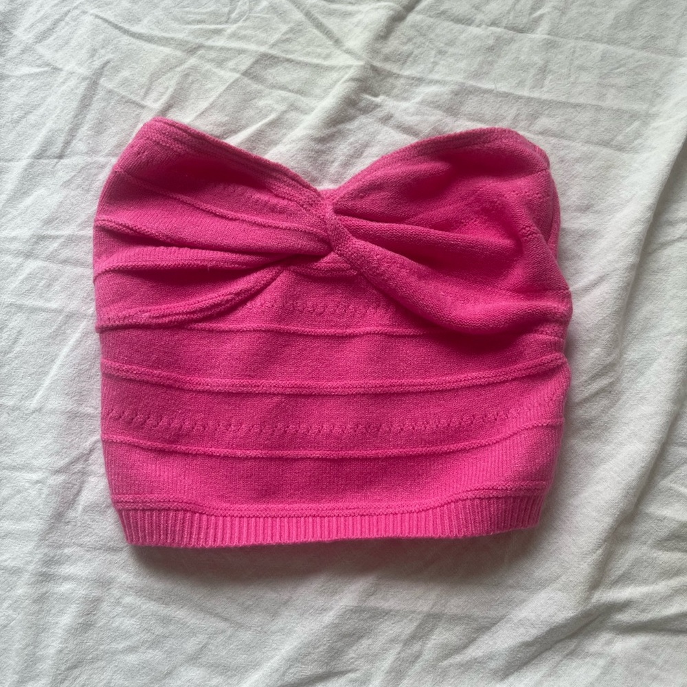 Princess Polly Fuchsia Knit Bandeau